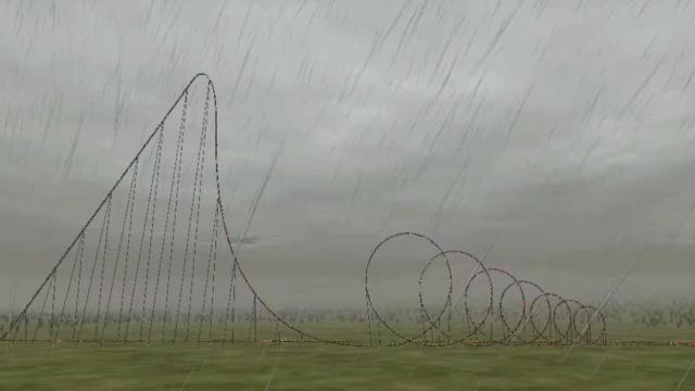 La montaña rusa diseñada para matar de manera agradable y elegante