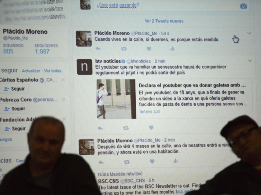 Integrantes de @Placido_Mo en acción.