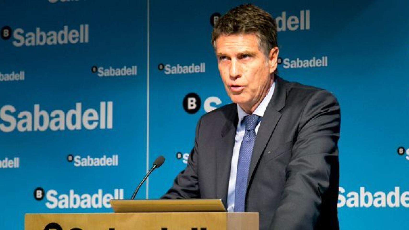 Jaume Guardiola, consejero delegado de Banco Sabadell.