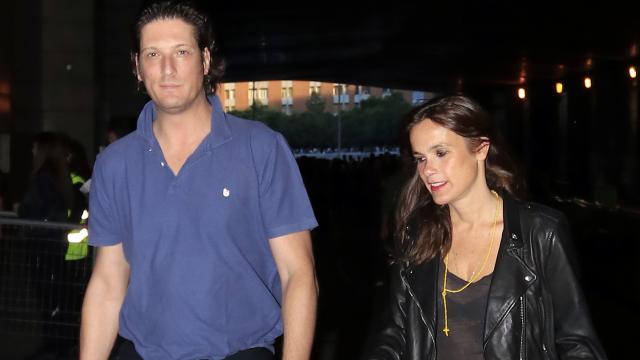 Ana Rodríguez Araque y Luis Medina en el concierto de Guns&Roses de Madrid.