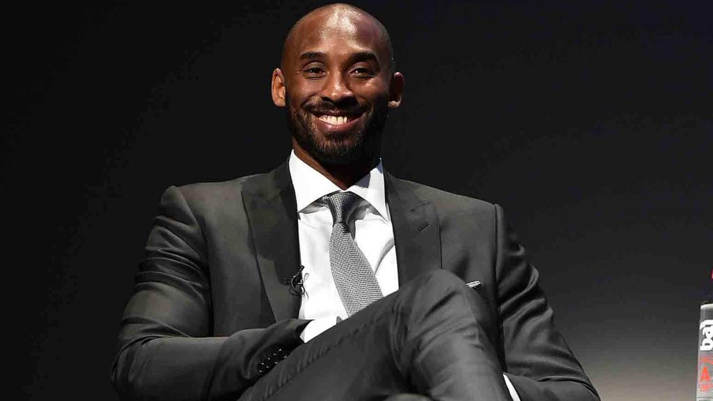 Kobe Bryant, en un acto tras su retirada