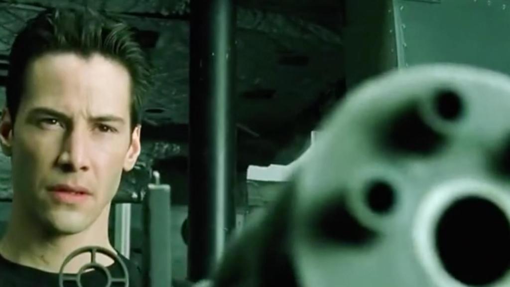 Neo en un GIF combinado