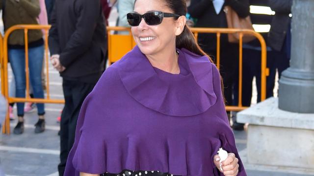 Isabel Pantoja en Aranjuez, en una imagen de archivo.