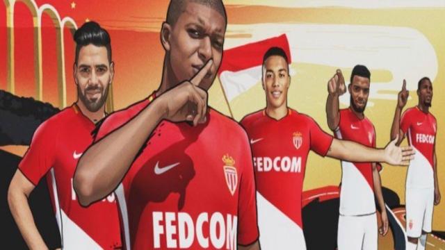 Plantilla del Mónaco   Foto: Twitter (@AS_Monaco)