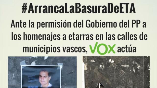Imagen de la campaña lanzada por VOX en las redes sociales.