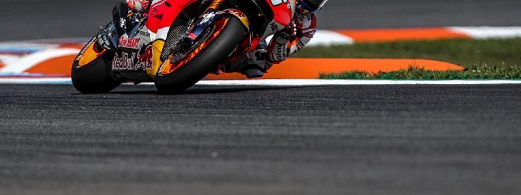 Dani Pedrosa, durante el GP de la República Checa de MotoGP.