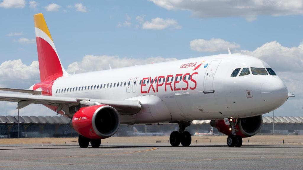 Uno de los Airbus A320 de Iberia Express.