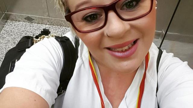 Beatriz, auxiliar de enfermería en el hospital de Alcalá de Henares