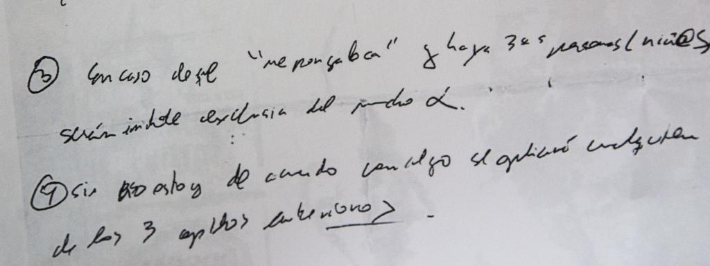 El documento, que según la madre de los niños, el marido escribió autodenominándose 'macho alfa'.