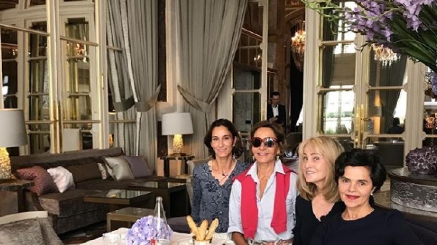 Así son las vacaciones de lujo de Naty Abascal