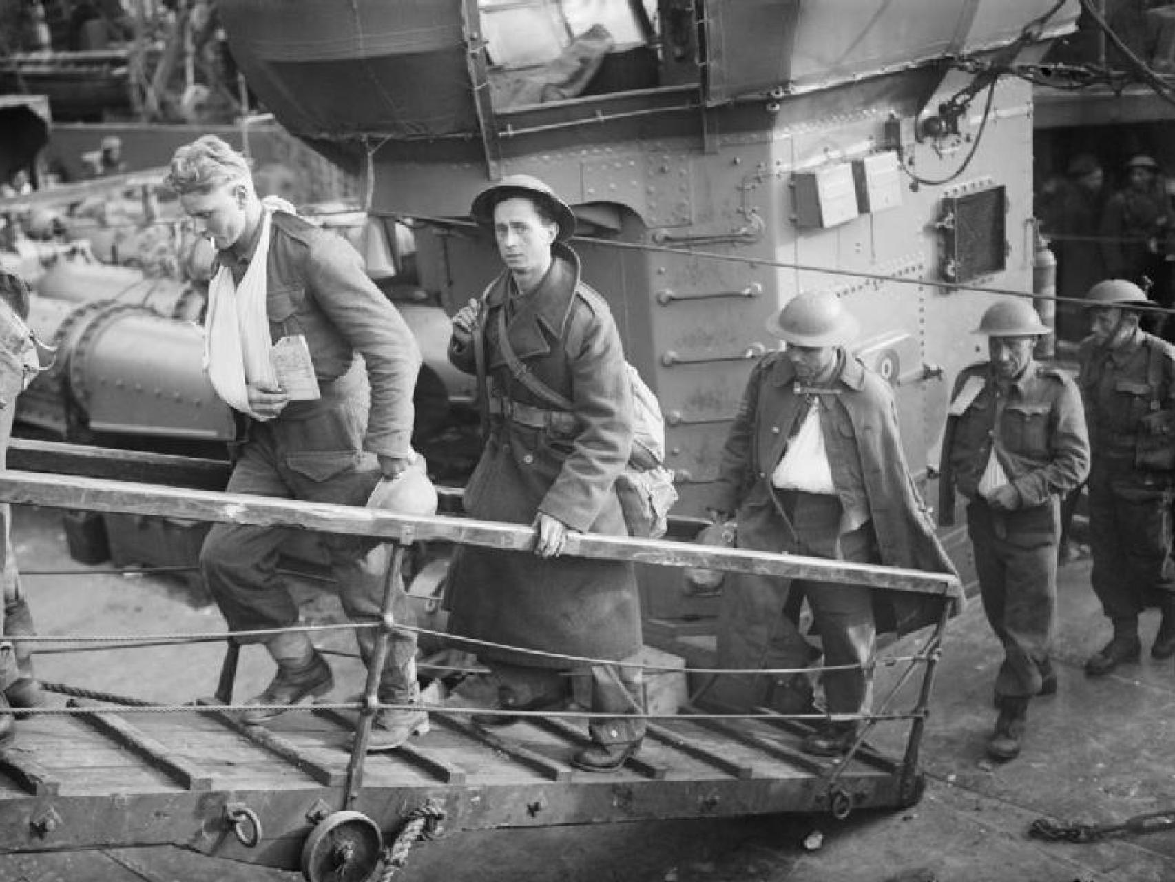 La evacuación de Dunkerque permitió la evacuación de 330.000 combatientes.