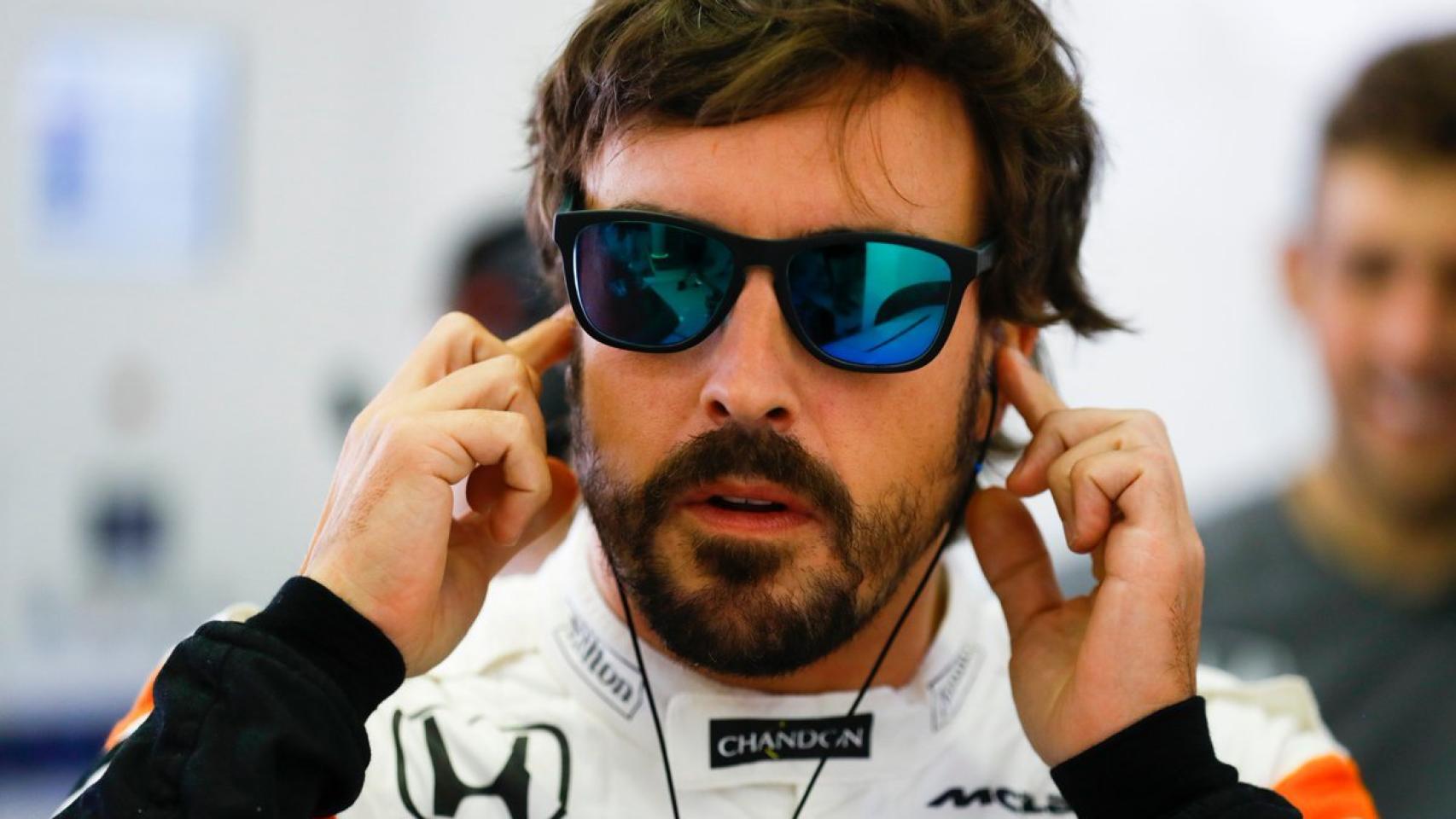 Fernando Alonso, durante su etapa en McLaren Honda
