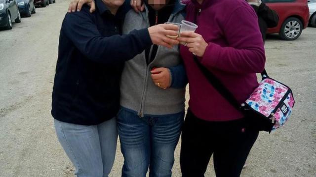 Catalina Méndez García, a la izquierda, fue asesinada por su expareja.