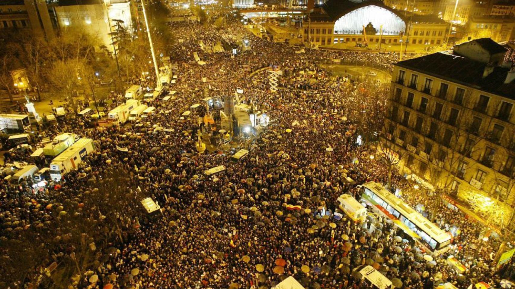 Las manifestaciones más multitudinarias de la historia de España