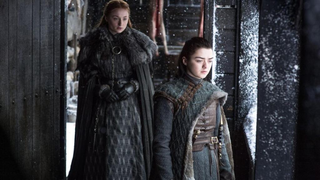 Sansa y Aria no han tenido un reencuentro plácido.