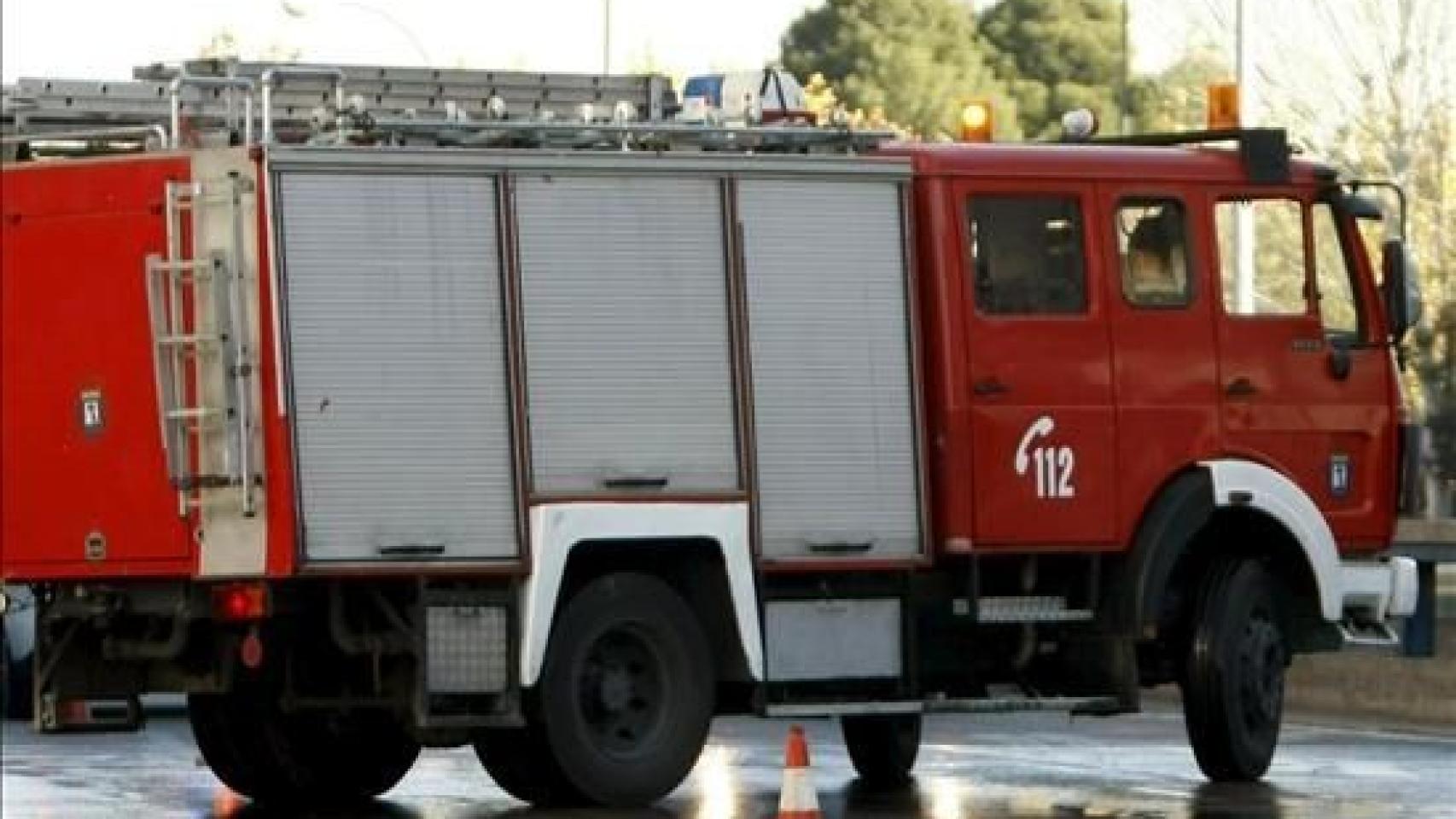 Imagen de archivo de un camión de bomberos