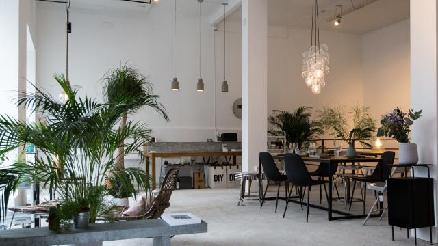 VOLVER, tienda decoración y espacio de yoga