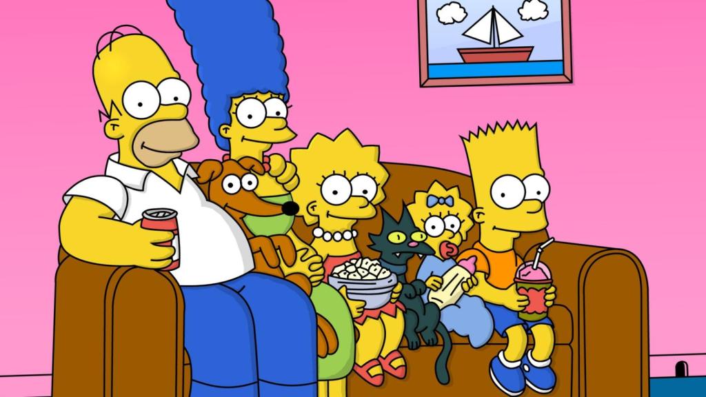 Fotograma de Los Simpson.