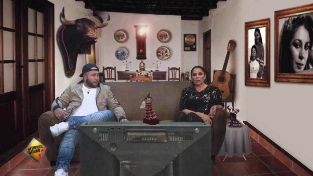 Isabel Pantoja y Kiko Rivera.