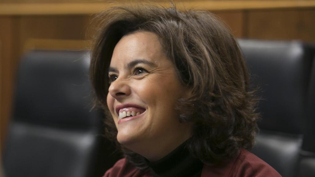 Imagen de Soraya Sáenz de Santamaría de febrero de 2017.