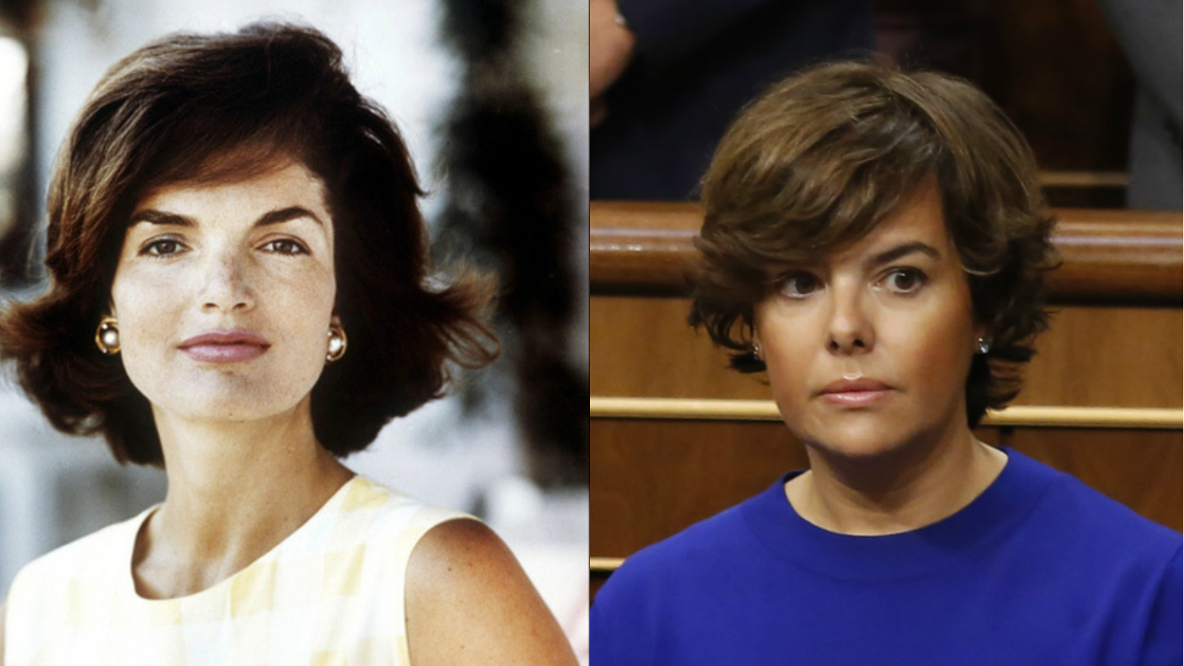 Jackie Kennedy y Soraya Sáenz de Santamara