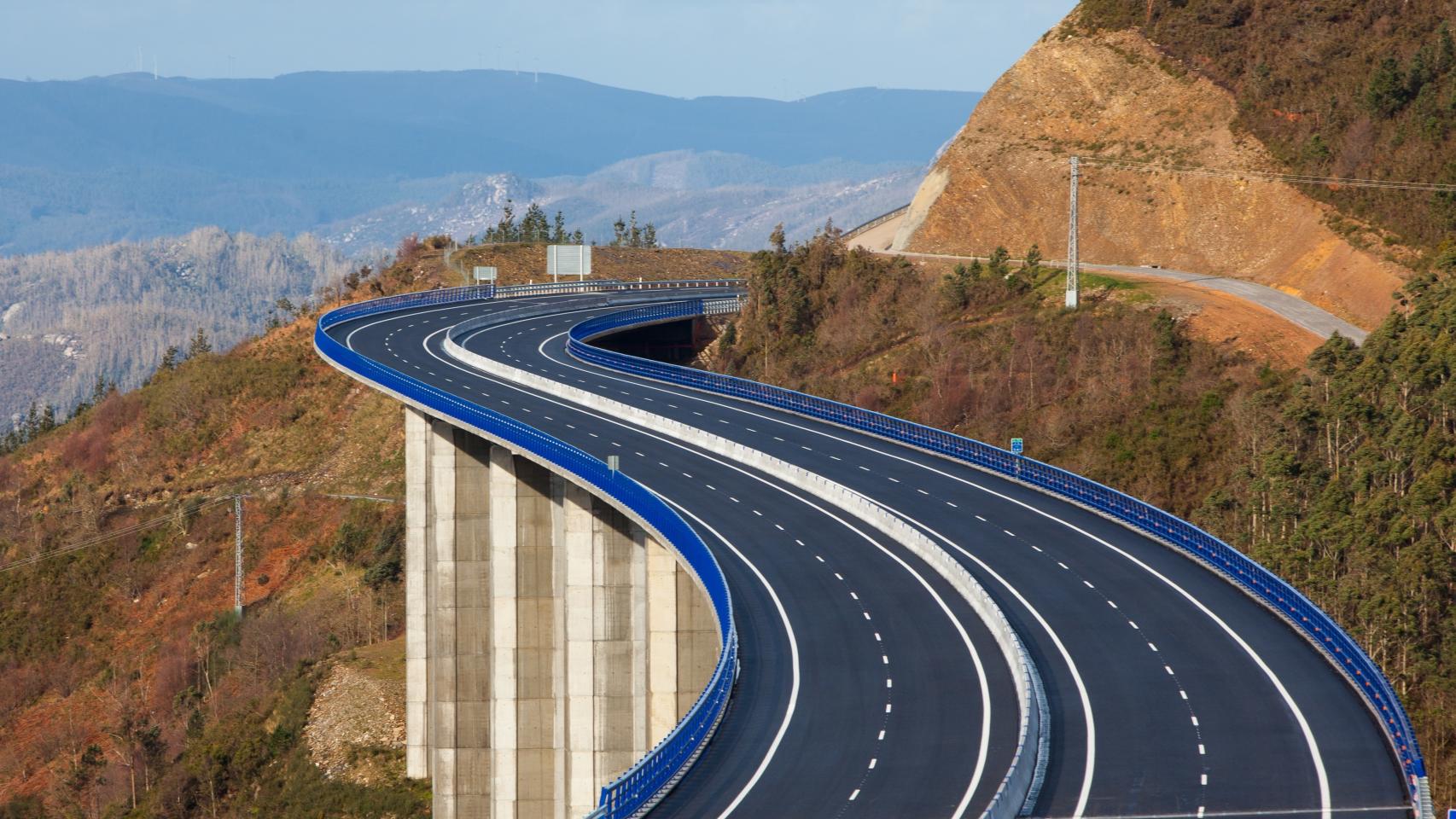Imagen de una de las autopistas.
