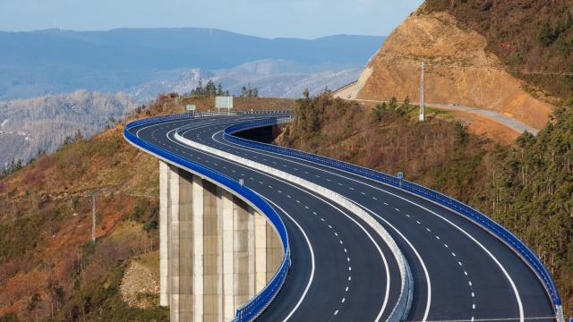 Imagen de una de las autopistas.