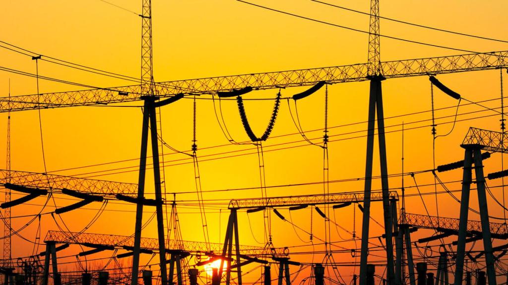 Una subestación eléctrica, en una imagen de recurso.