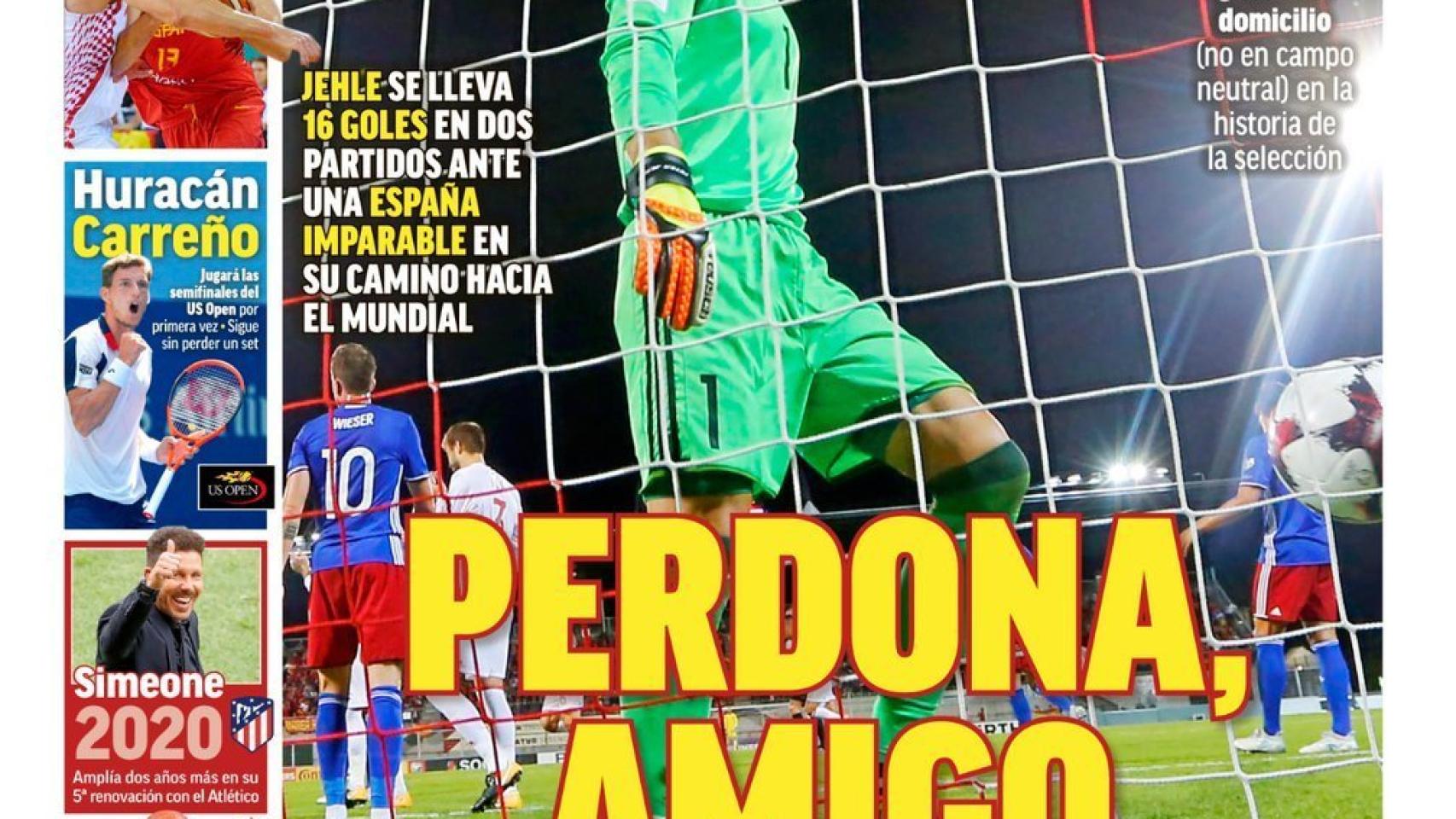 Portada MARCA (06/09/17)