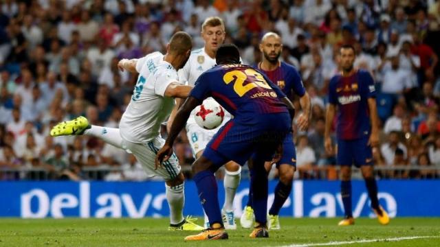 Remate de Benzema