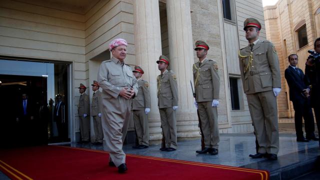 Massoud Barzani .