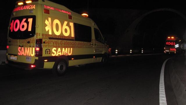 Imagen del equipo de emergencia.