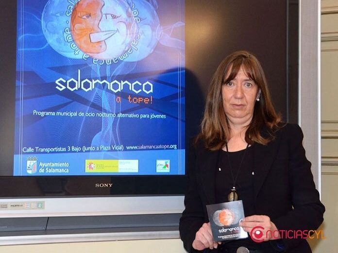 La concejala Marís José Fresnadillo presenta 'Salamanca a Tope'