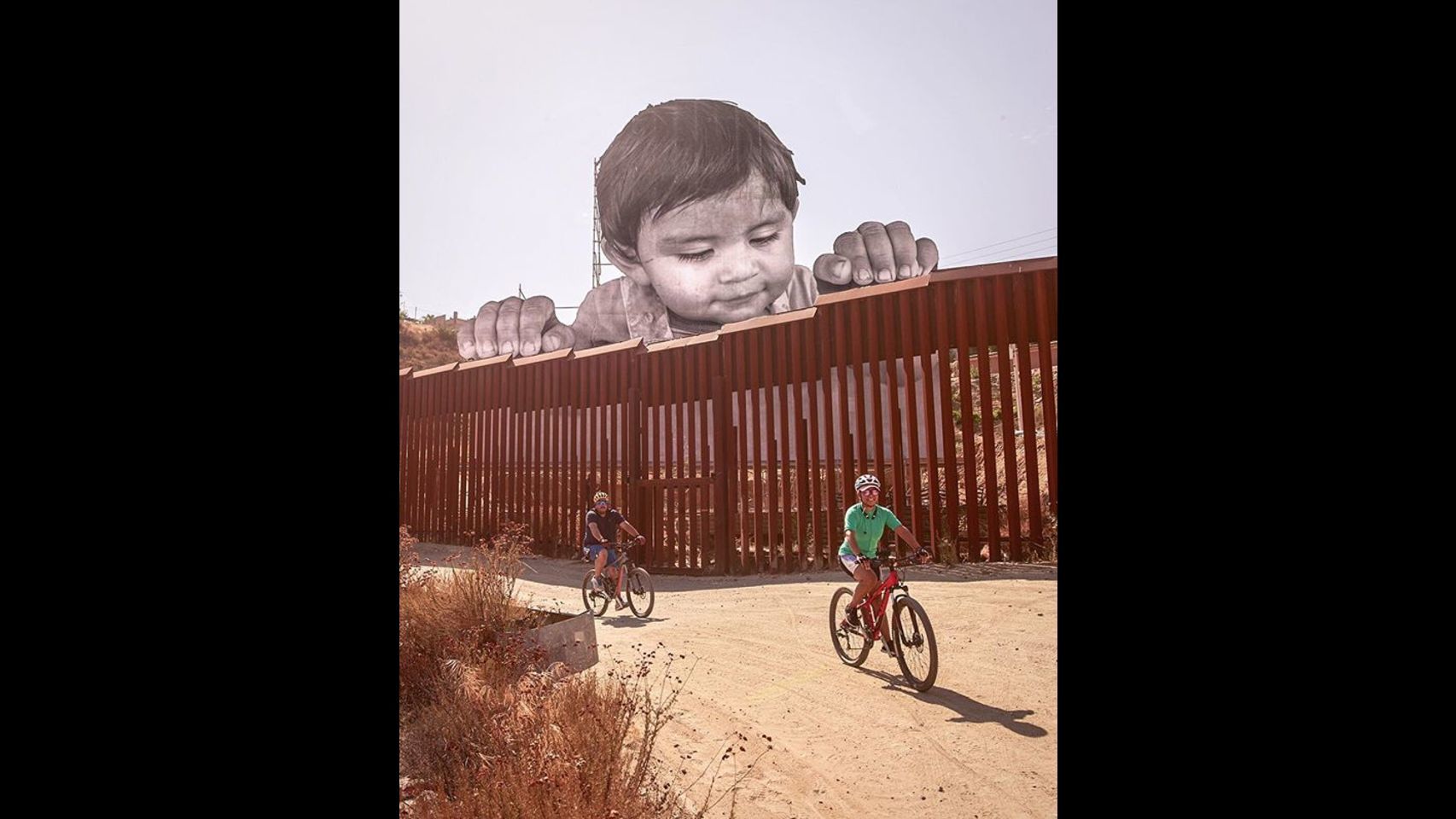 La obra del artista francés JR.