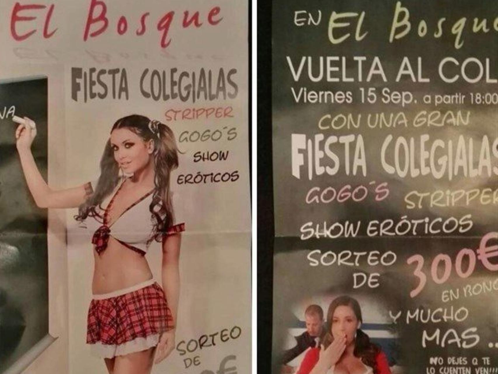 Polémica campaña del club de alterne de Cartaya (Huelva)