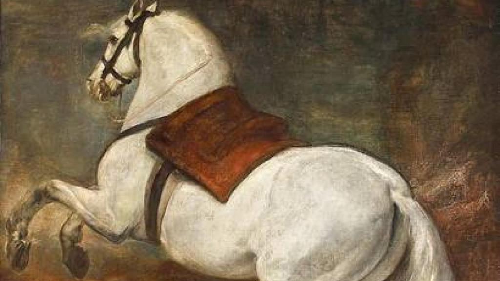 Felipe IV fue el rey coleccionista, pero para ver su ambición hay que ir al Museo del Prado. Aquí destaca la presencia de Diego Velázquez por “el espectacular” lienzo del Caballo blanco.