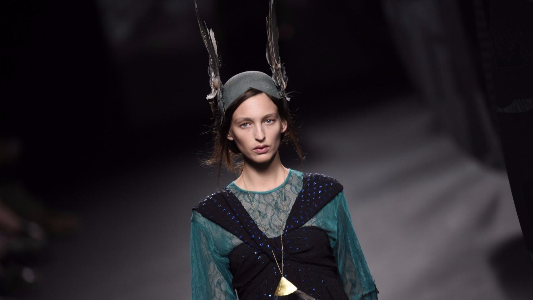 Ailanto y su naturaleza más impresionista invade MBFWMadrid. | Foto: GTRES.