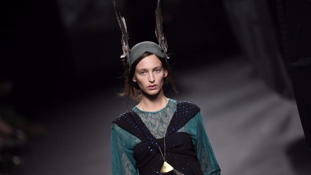 Ailanto y su naturaleza más impresionista invade MBFWMadrid. | Foto: GTRES.