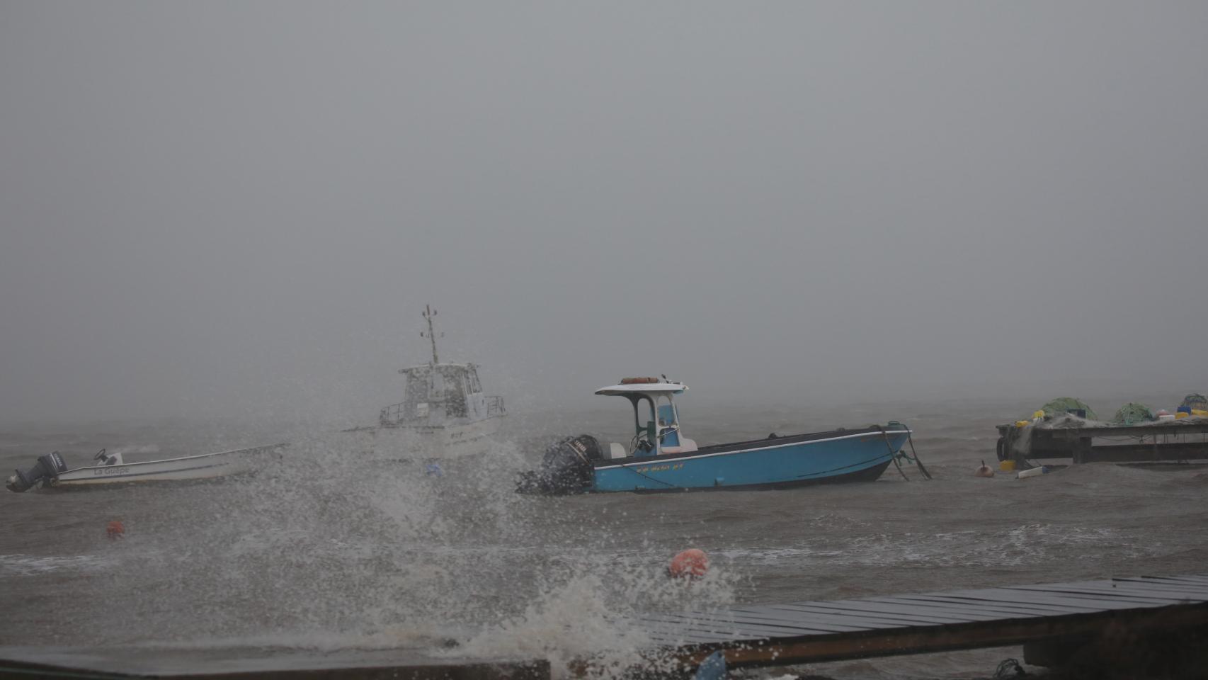 Las imágenes del huracán María, la nueva supertormenta que arrasa al Caribe