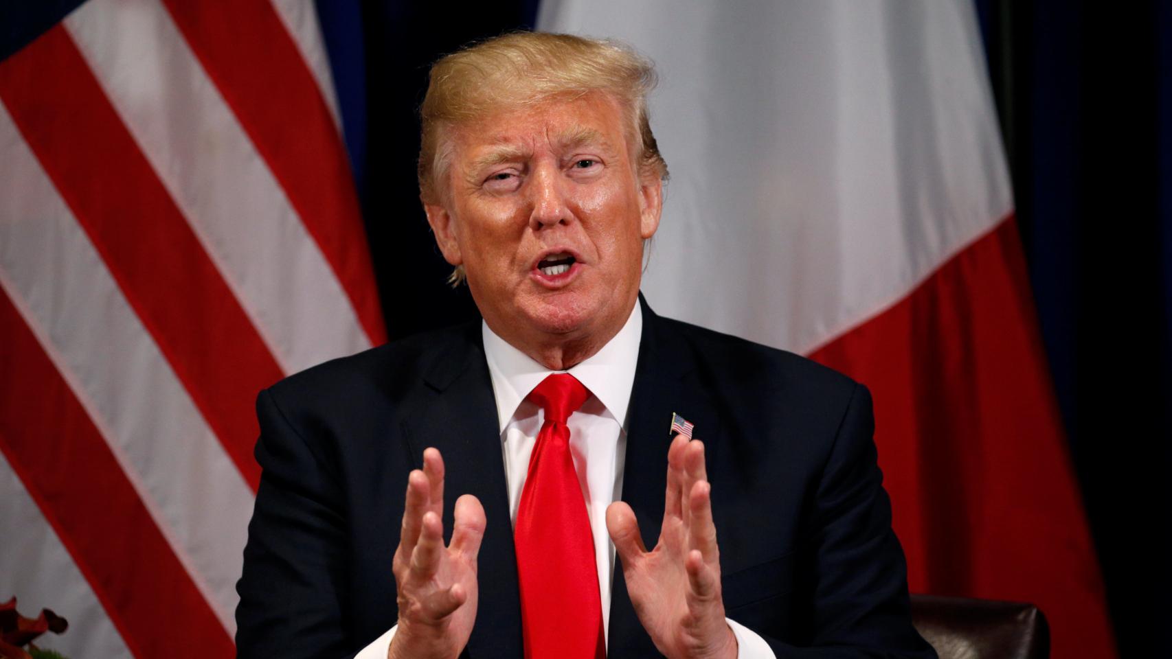 Donald Trump, presidente de Estados Unidos.