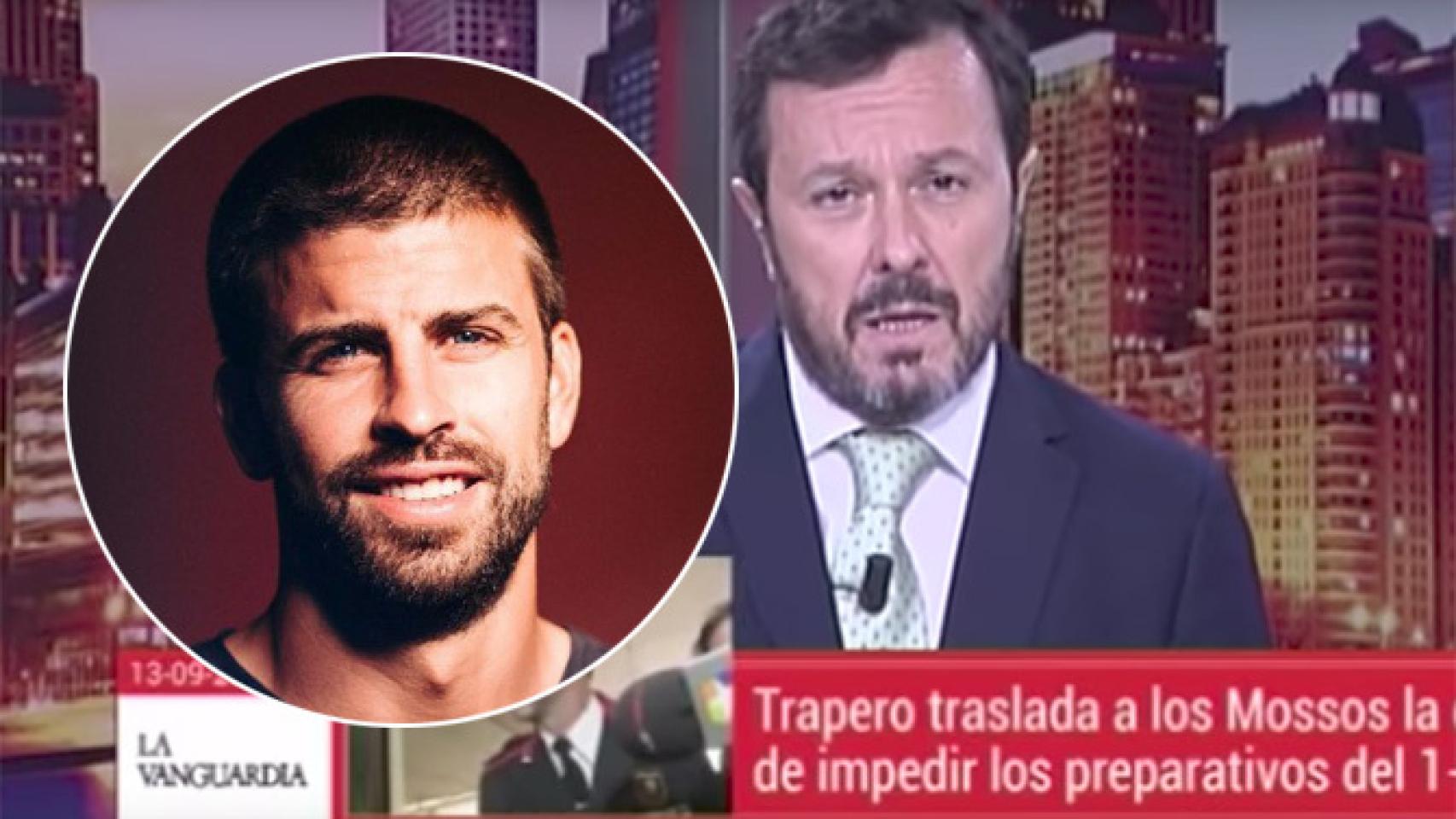 El aplaudido tuit de Piqué contra Intereconomía y la Guardia Civil