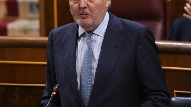 El ministro de Educación, Íñigo Méndez de Vigo, este miércoles en el Congreso.