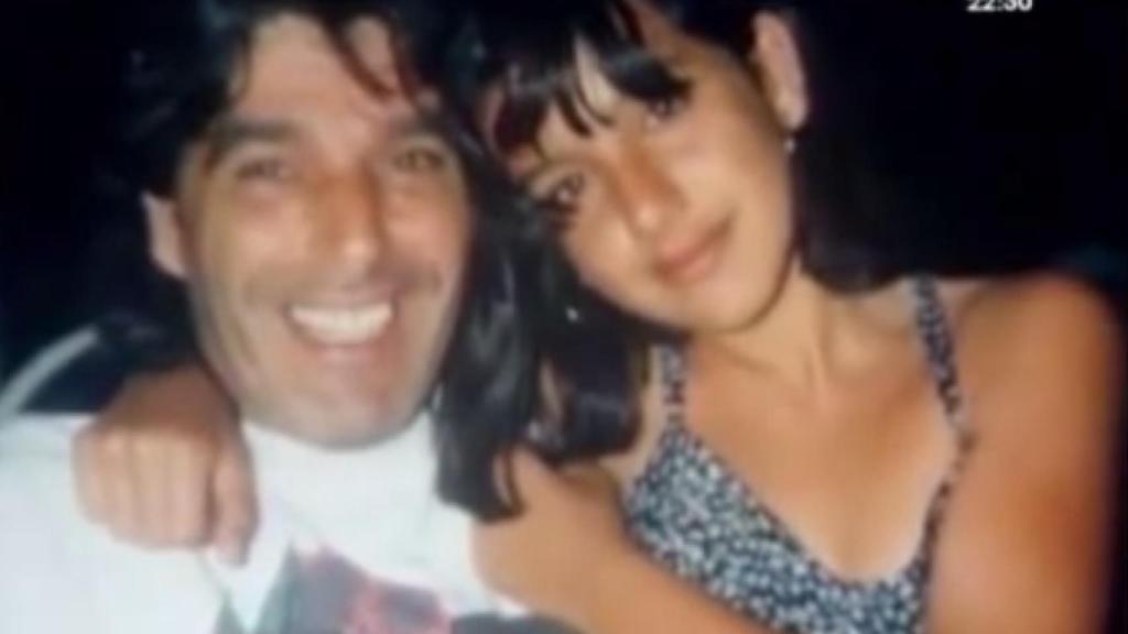 Manuela junto a su padre, un malagueño de etnia gitana emigrado a Francia