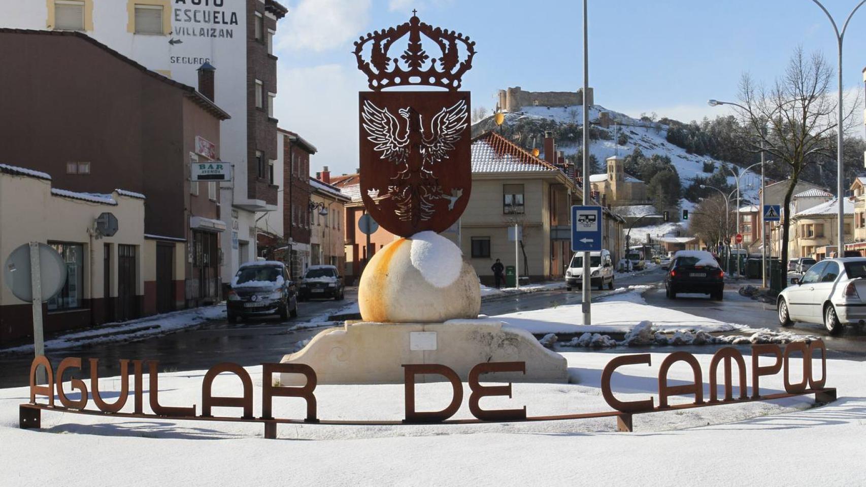 Imagen de Aguilar de Campoo, en la provincia de Palencia