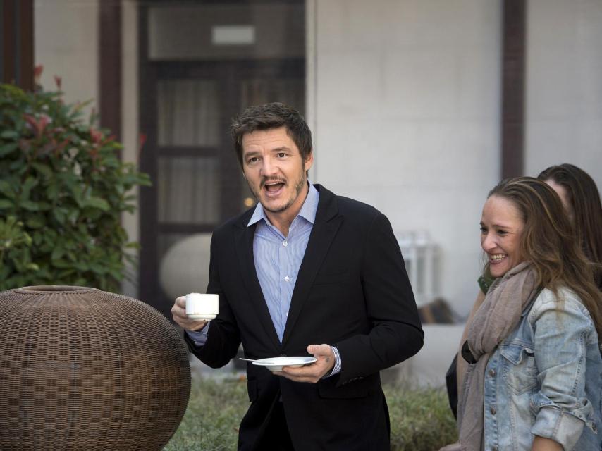 Pedro Pascal viene a Madrid a presentar Kingsman. EFE.