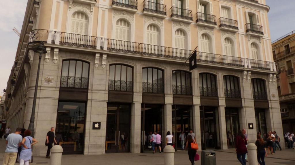 Apple Store en la Puerta del Sol.