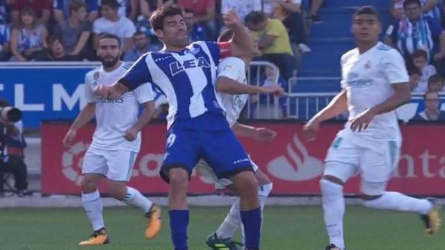 Agresión de Manu García.