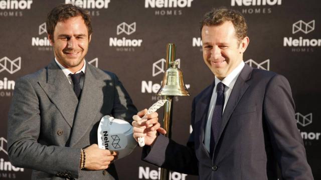 Juan Pepa y Juan Velayos, director general de Lone Star y consejero delegado de Neinor, respectivamente.