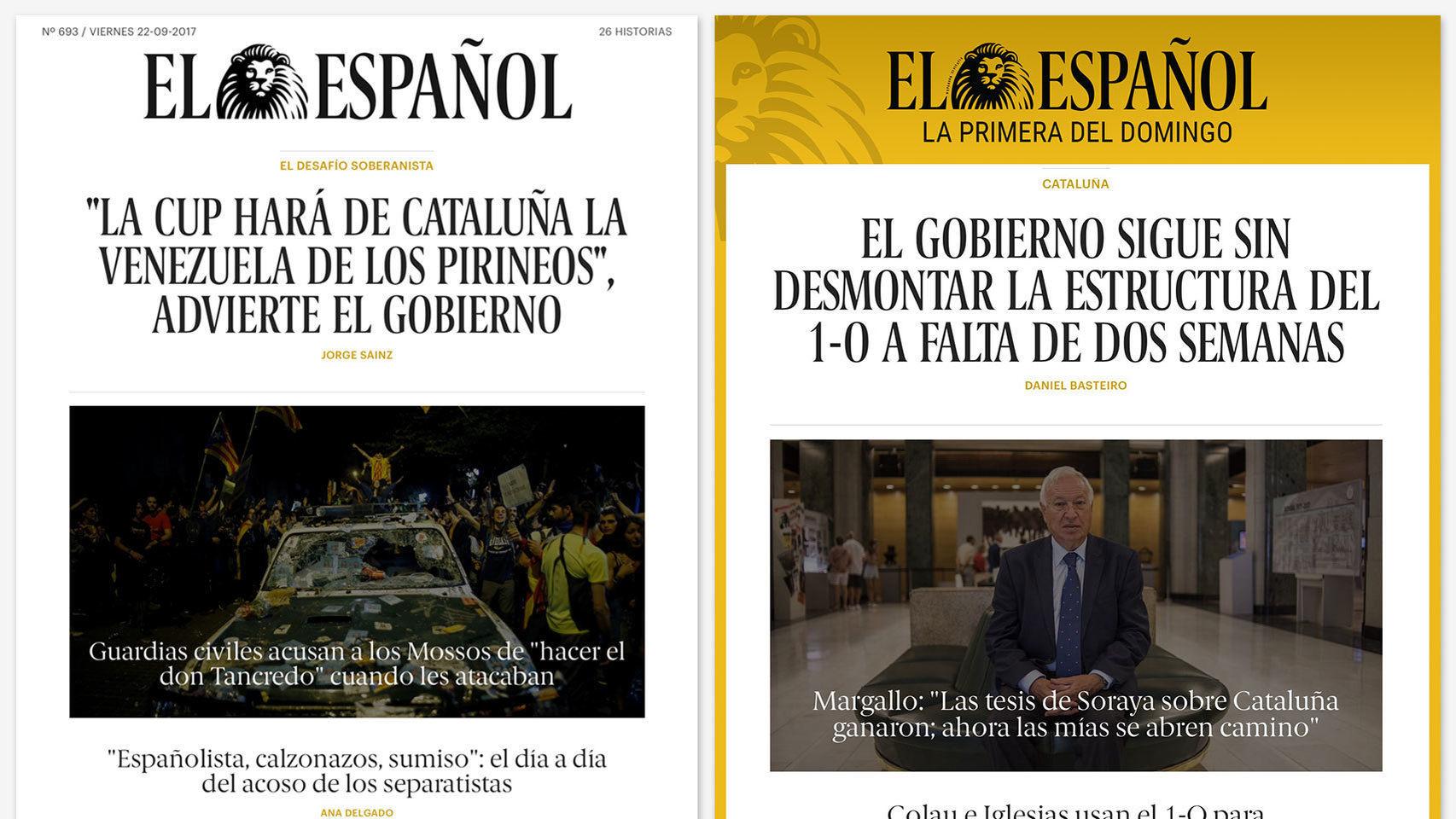 Los suscriptores recibirán La Primera del Domingo a partir del próximo 30 de septiembre.