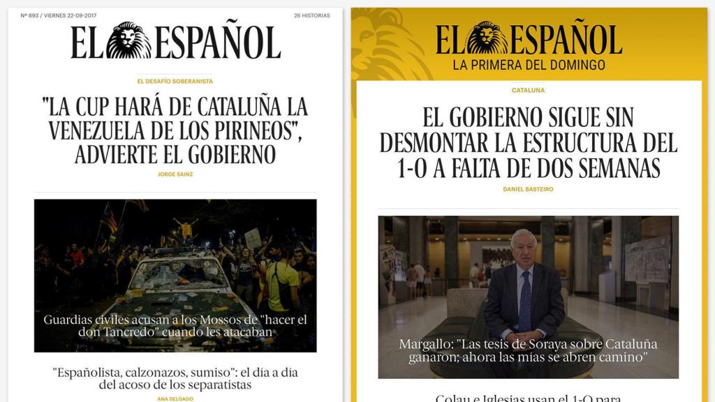 Los suscriptores recibirán La Primera del Domingo a partir del próximo 30 de septiembre.